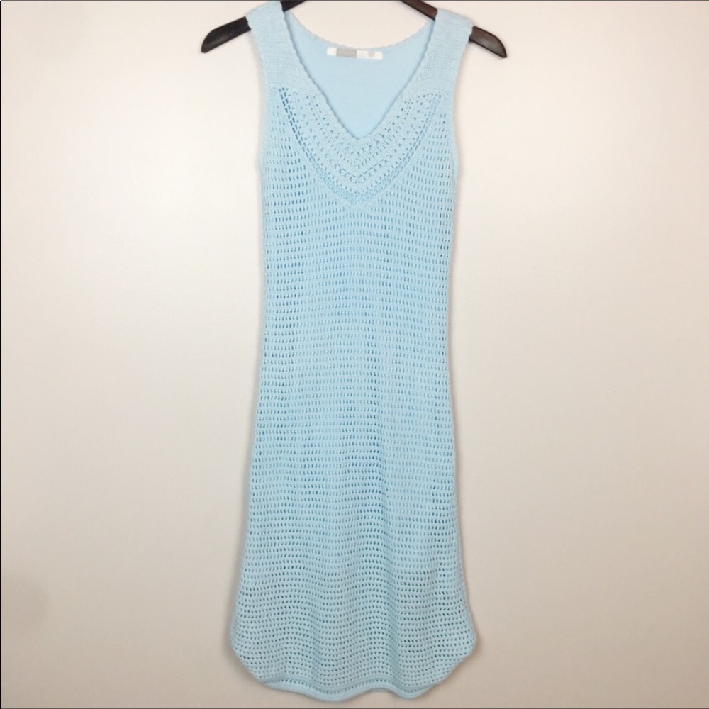 Athleta Knit Crochet Casual Comfort Dress